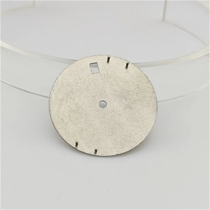 28.5mm Honeycomb Textured Surface Green Luminous Watch Dial for NH35 Movement