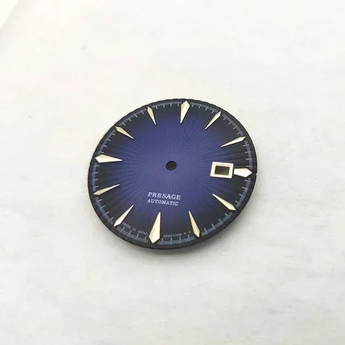 40mm  Steel Watch Case Dial Hands Kit for NH36 NH38 Bubble Mirror Shell Kit