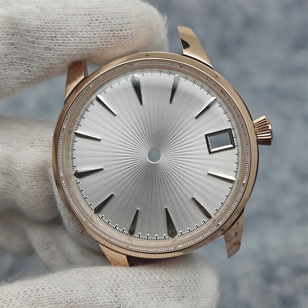 33mm Bubble Crystal Women's Cocktail Steel Watch Case for NH35/NH36/4R35A/4R36A