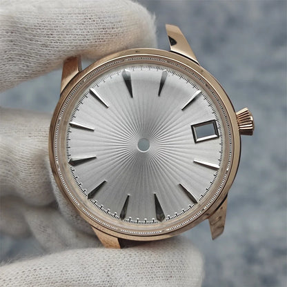 33mm Bubble Crystal Women's Cocktail Steel Watch Case for NH35/NH36/4R35A/4R36A