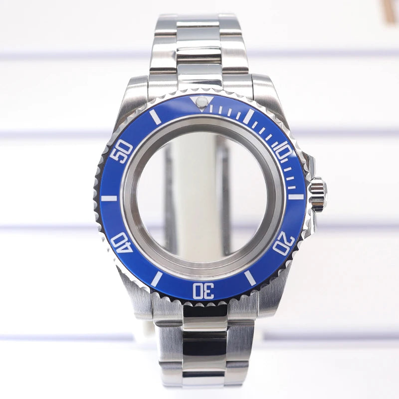 40mm Watch Cases Sapphire For Nh35 Nh36 Nh34/38 Nh70 Miyota 8215 Eta 2824 PT5000