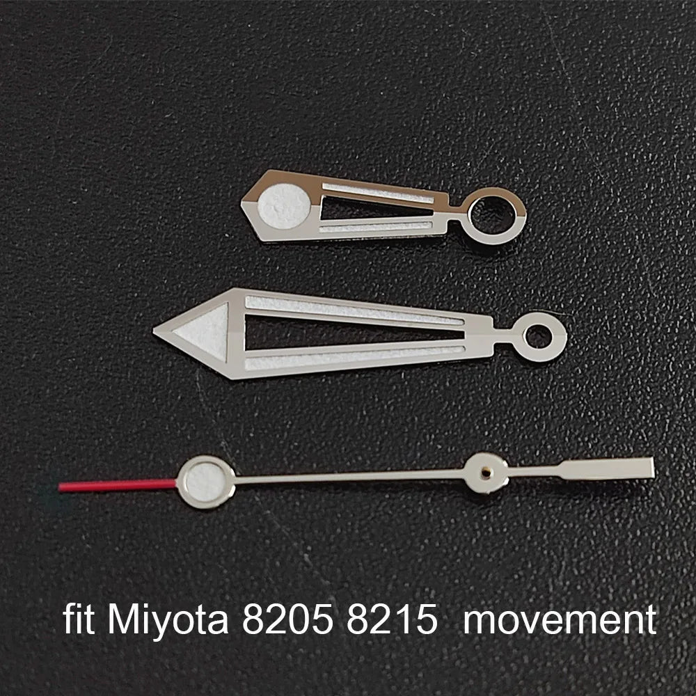 Luminous watch hands for NH35, NH36, ETA 2836, 2824 & Miyota 8205, 8215 movements