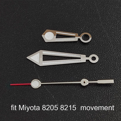 Luminous watch hands for NH35, NH36, ETA 2836, 2824 & Miyota 8205, 8215 movements