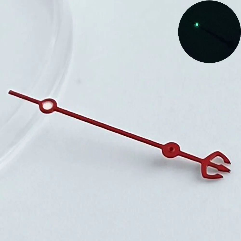 Watch pointer green luminous fit NH34 NH 35 NH36 movement watch hands refit watch Personalized second hand