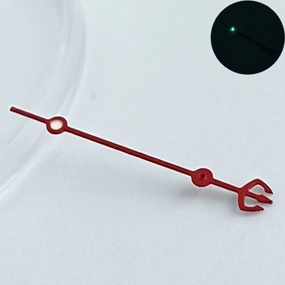 Watch pointer green luminous fit NH34 NH 35 NH36 movement watch hands refit watch Personalized second hand