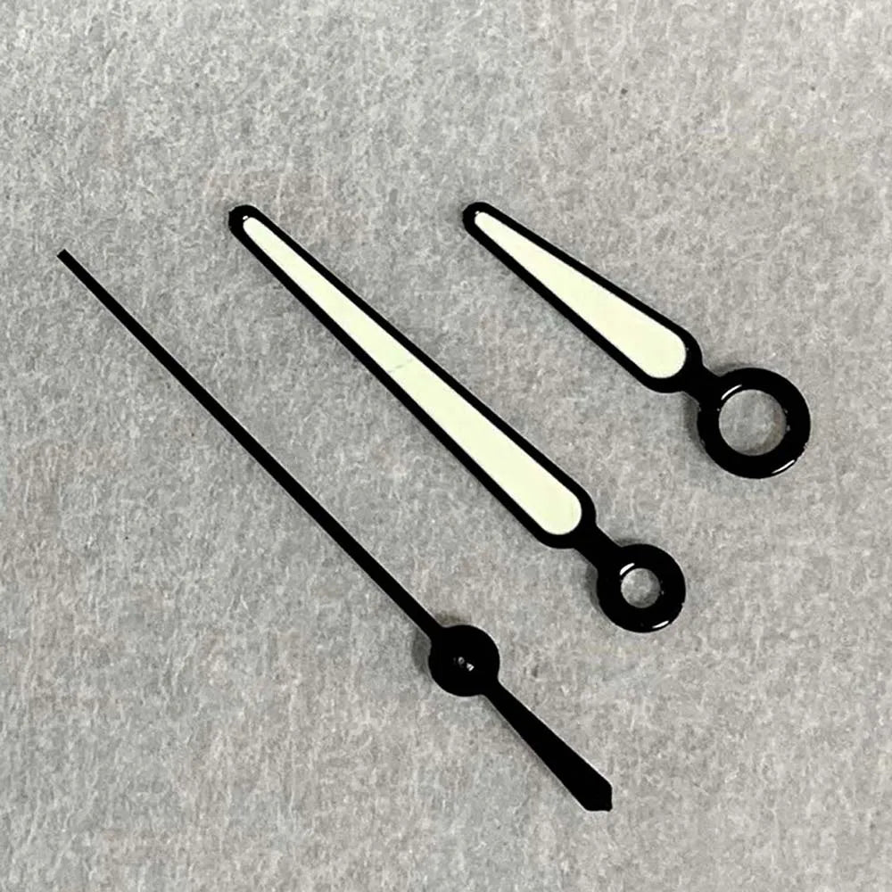 Green Luminous 3 Pins Watch Hands Pointers Fit for NH35 NH36 4R 7S Movement
