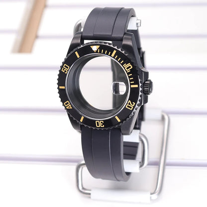 40mm Watch Case Sapphire For SUB NH35 NH36 NH34 GMT NH38 GMT Miyota 8215 Eta2824