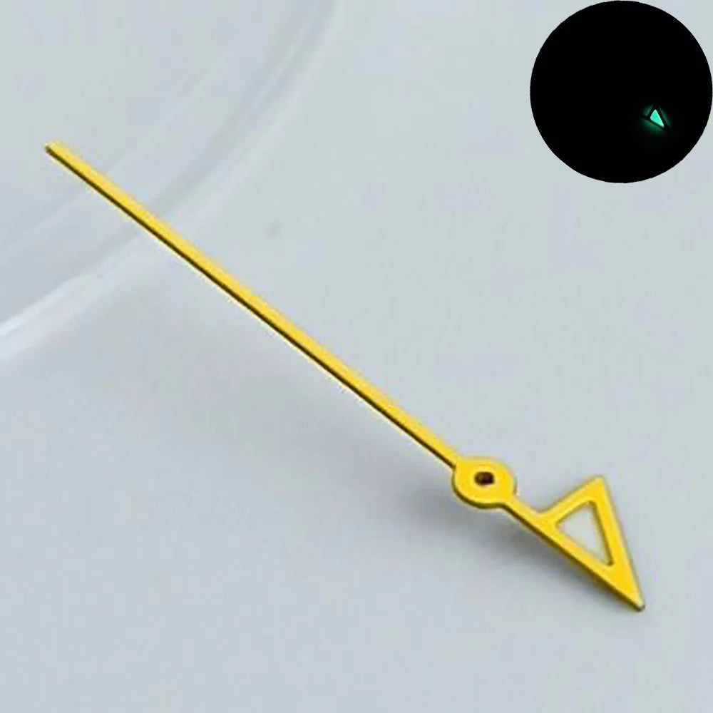 Watch pointer green luminous fit NH34 NH 35 NH36 movement watch hands refit watch Personalized second hand