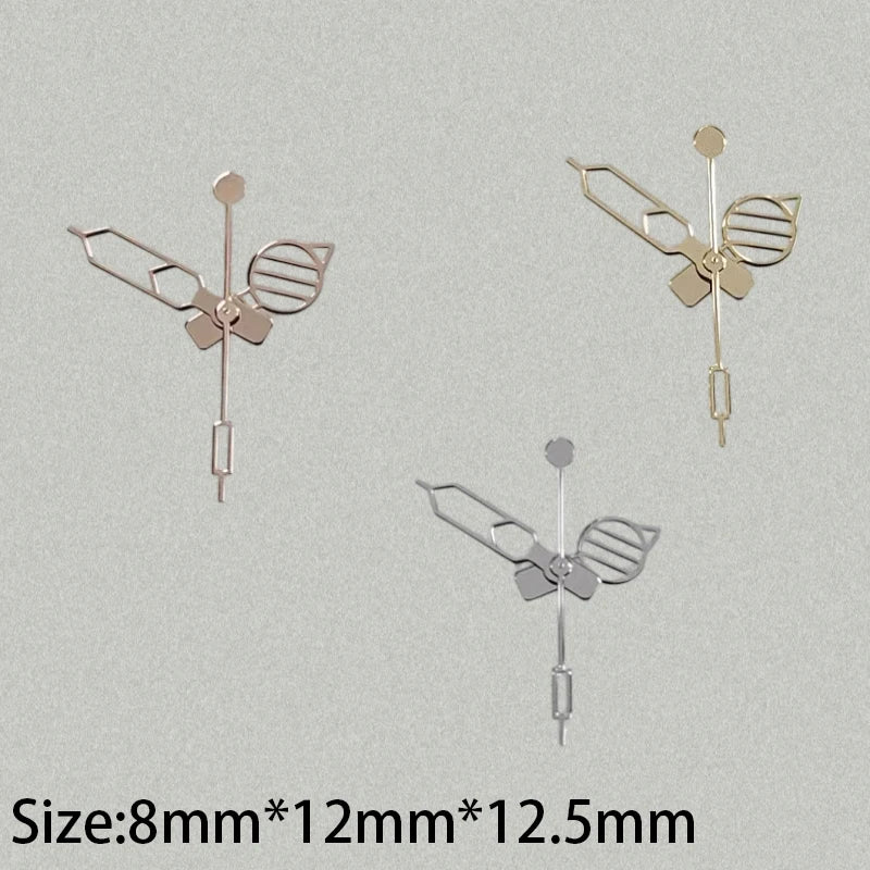 Modified Seiko Hollow 8mm*12mm*12.5mm Watch Hands for NH35/NH36/4R/7S Movement