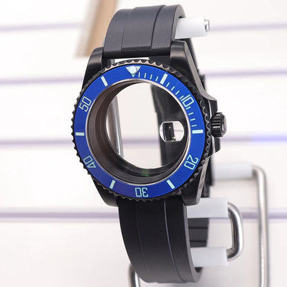 Diving 40mm Watch Case For Nh34/35/36 Miyota 8215 Eta 2824 C3 Bezel Submariner
