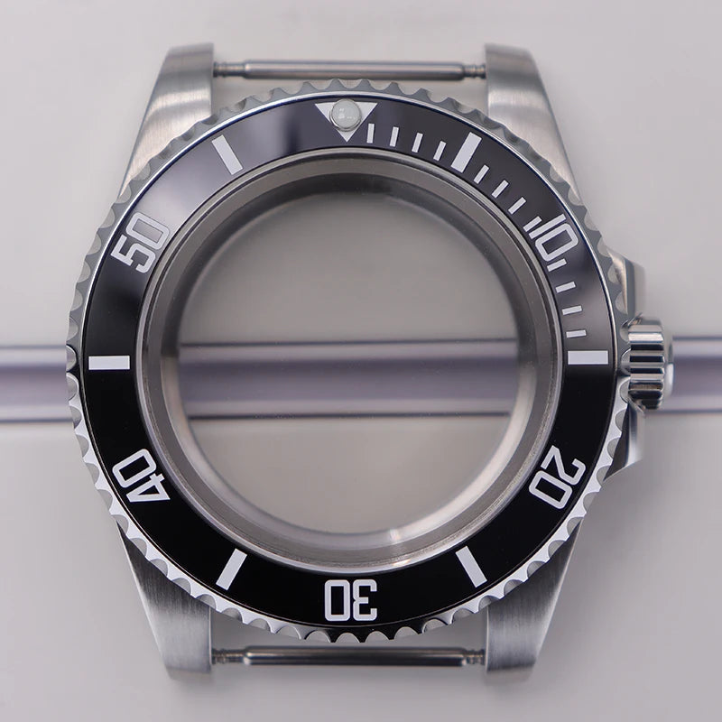 40mm Watch Case For 4R NH35 NH36 NH34/38 NH70 8215 Eta2824 PT5000 Sapphire Glass