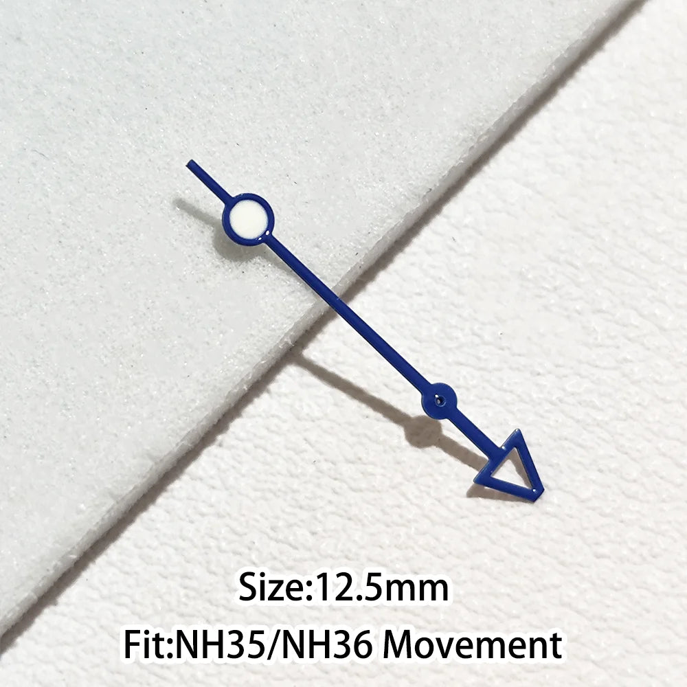Green/Blue Green Luminous Watch Hands Fit NH35 NH36 Personalized Second Hand