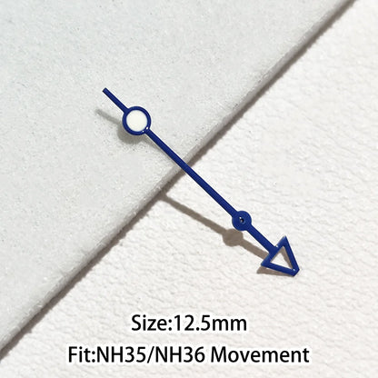 Green/Blue Green Luminous Watch Hands Fit NH35 NH36 Personalized Second Hand