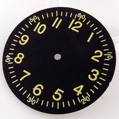33.6mm Multicolor Watch Dial Fit Pilot Style NH35 NH36 ETA 2824 PT5000 Movement