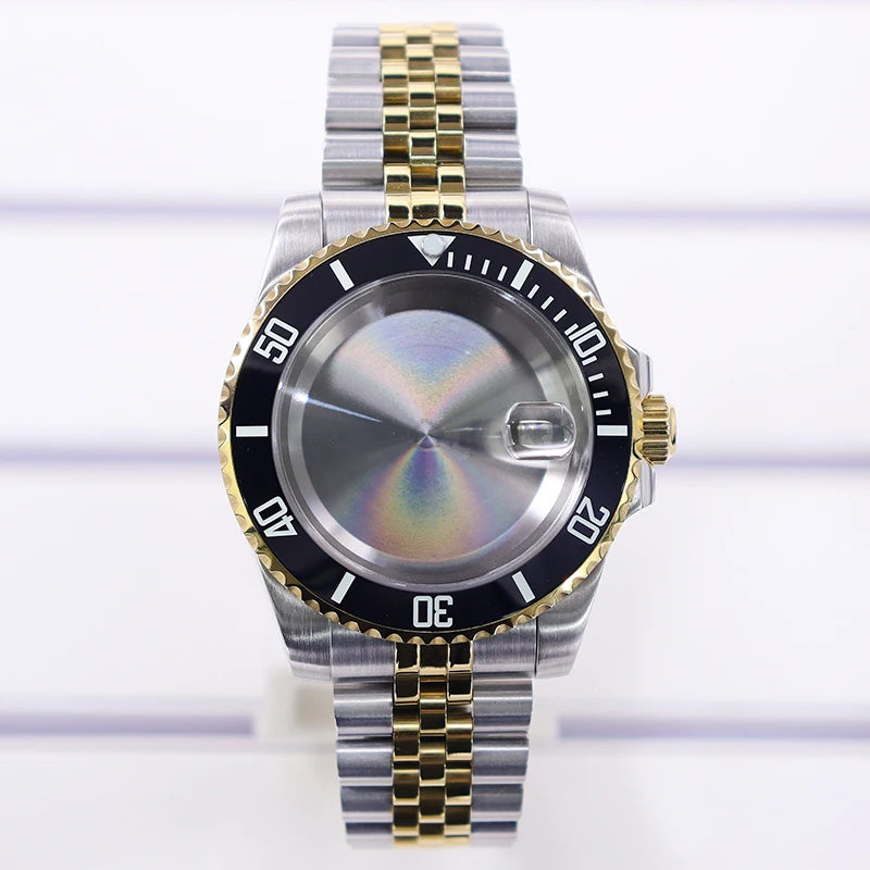 40mm Watch Case Sapphire For SUB Nh35 GMT Nh34 Nh36 Nh70 Nh72 2824 Miyota8215