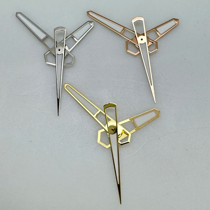 Multicolor NH35 Hands Green Luminous Receiving Watch Hands for NH35A/NH36/4R/7S