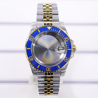 40mm Watch Case Sapphire Glass For Nh35 Nh34 Nh36 Nh72 2824 Miyota 8215 SUB GMT