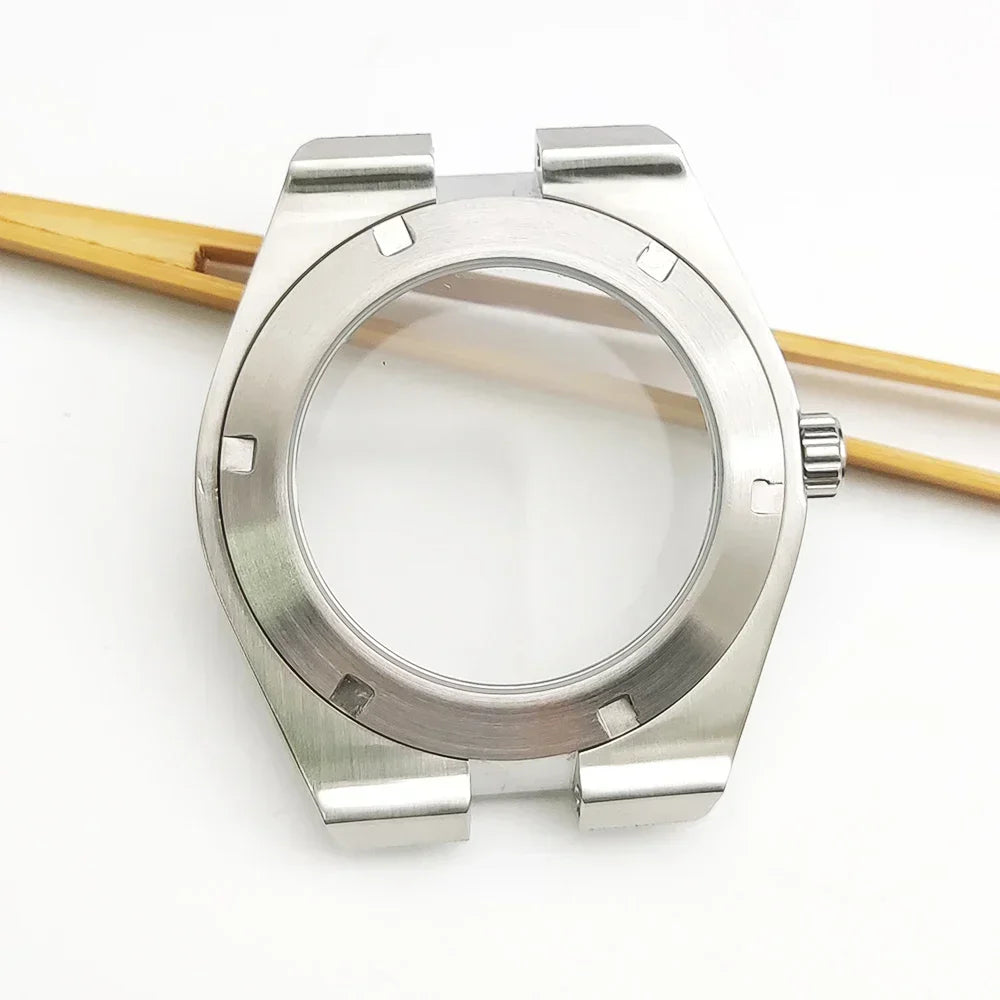 41mm Case Kit High-end Strap Sapphire Glass Watch Case for NH35/4R/NH36