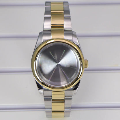 36/39mm Watch Case For NH35/36 NH38 NH70 Miyota 8215 Cases Sapphire Glass Oyster