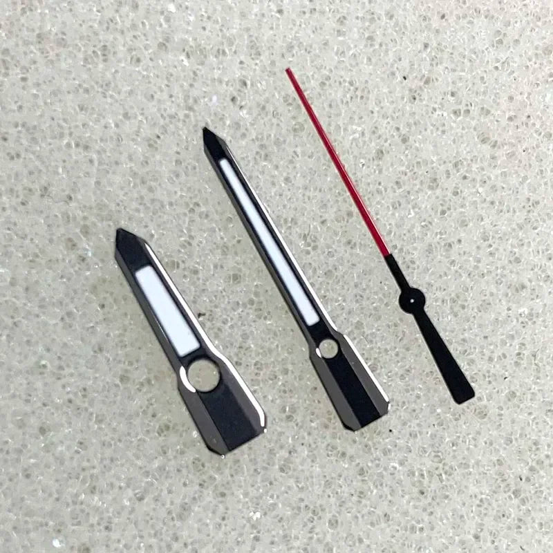 Black Grey with Green Luminous Watch Hands for NH35/NH34/NH36/NH70/4R36/7S26