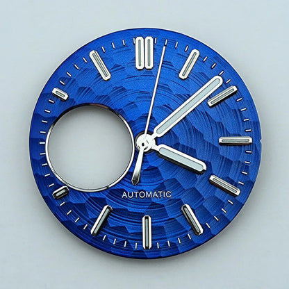 Modified 28.5mm Multicolor Watch Dial Green with Luminous for NH38 Movement