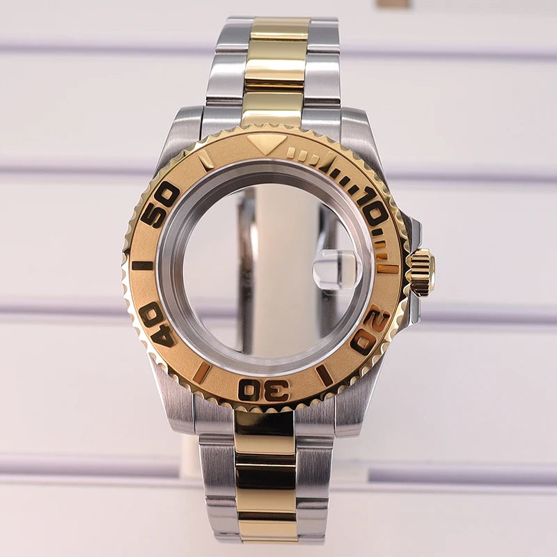 40mm Stainless Steel Watch Cases For Nh35 Nh34 Nh36 Nh70 Eta2824 8215 8205