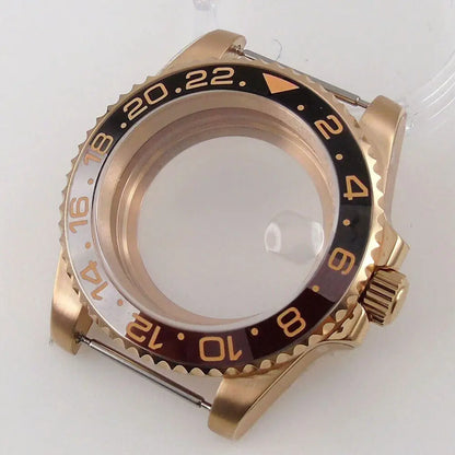 40mm Ceramic Bezel Watch Case Fit NH34 NH35 NH36 2824 2836 Miyota 8215 8205