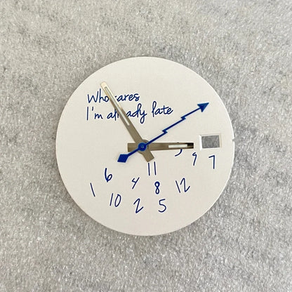 New Log Modified Watch Face 28.5mm DIY Watch Dial Fits NH35/4R36 Movement