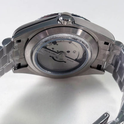 40mm Sapphire Glass 316L dual calendar watch 904L strap suitable for 8285 Movt
