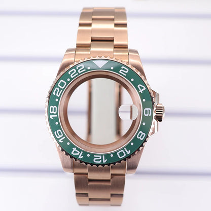 40mm Watch Case For NH35 NH36 NH70/8215/Eta2824 PT5000 NH34 Sapphire Glass