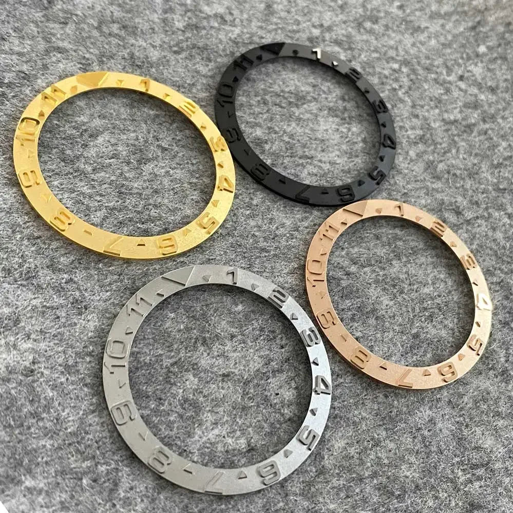 Stainless Steel Diving Ring Watch Bezel Insert for NH35 SKX007 SKX009 SRPD SUB