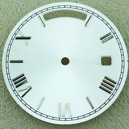 Modified 31mm Calendar Roman Numeral Multicolor Watch Dial For 8285 Movement