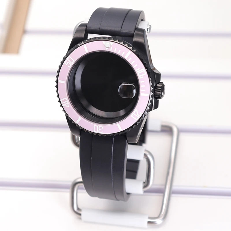 40mm Watch Case For SUB GMT NH34/35 NH36 NH39 4R36 NH70 NH72 Miyota8215 Eta2824