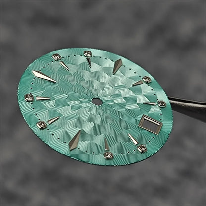 33mm Bubble Crystal Women's Cocktail Steel Watch Case for NH35/NH36/4R35A/4R36A