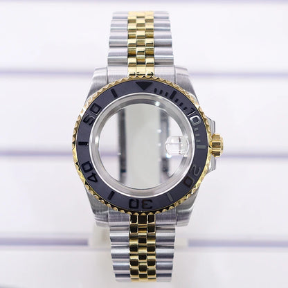 40mm Watch Case Sapphire For SUB Nh35 GMT Nh34 Nh36 Nh70 Nh72 2824 Miyota8215