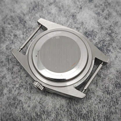 Oyster Diamond tainless Steel Watch Case with Sapphire Crystal Sfor NH35/NH36/4R