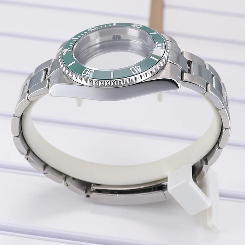 40mm Watch Cases Sapphire For Nh35 Nh36 Nh34/38 Nh70 Miyota 8215 Eta 2824 PT5000