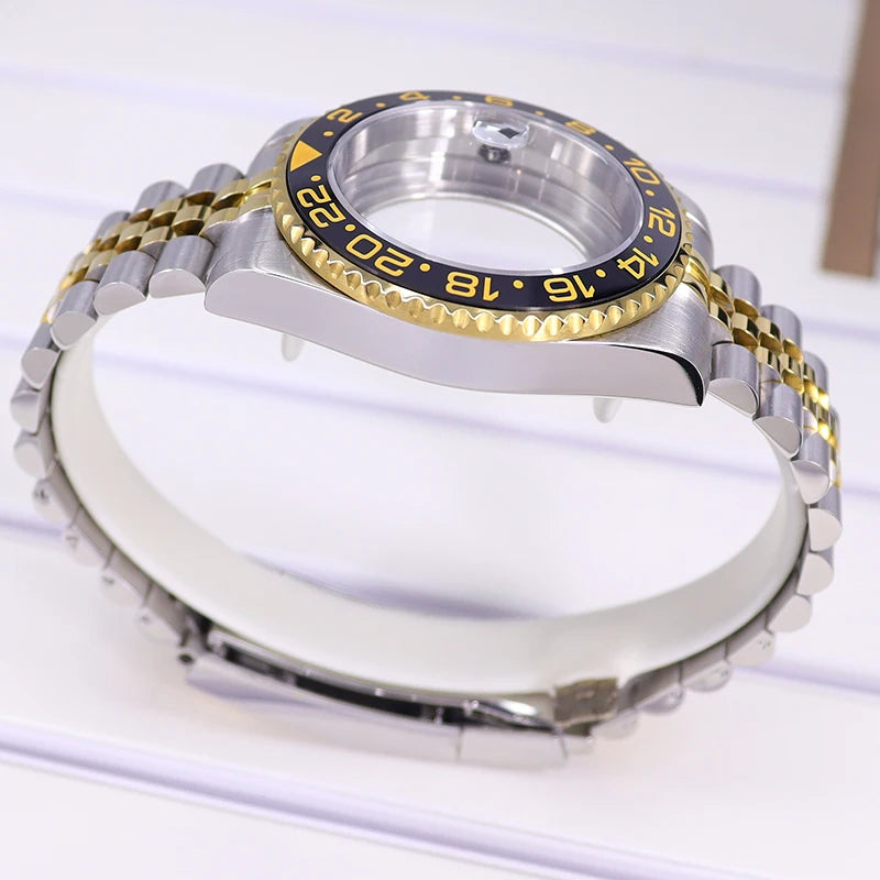 40mm Watch Case Sapphire For SUB Nh35 GMT Nh34 Nh36 Nh70 Nh72 2824 Miyota8215