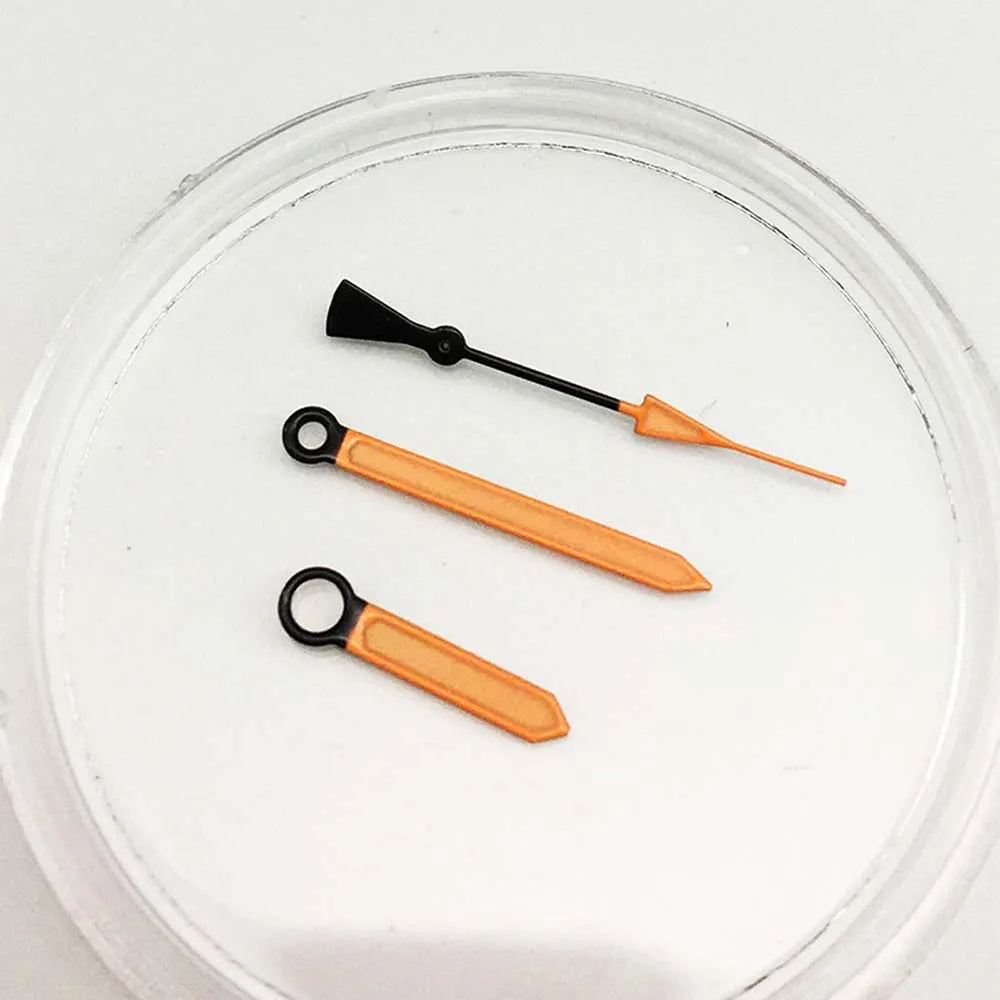 Orange/Blue Watch Hands for NH35 NH36 Movement Splicing Color for SKX007