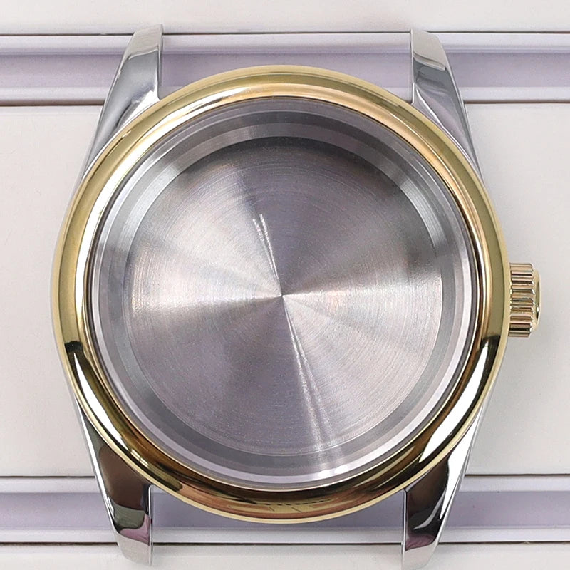 36/39mm Watch Case For NH35/36 NH38 NH70 Miyota 8215 Cases Sapphire Glass Oyster