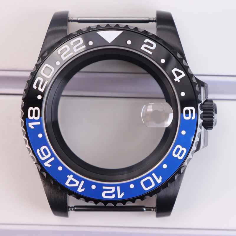 40mm Watch Case For NH34 NH35 NH36 NH38 NH70 4R36 Miyota 8215 Eta 2824 GMT SUB