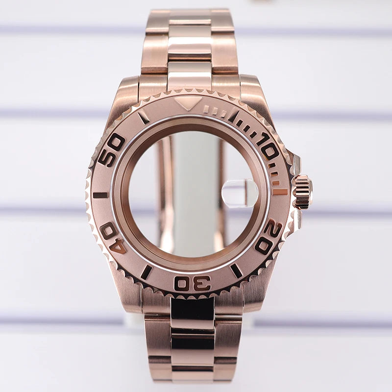 40mm Watch Case For NH35 NH36 NH70/8215/Eta2824 PT5000 NH34 Sapphire Glass