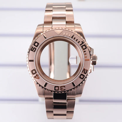 40mm Watch Case For NH35 NH36 NH70/8215/Eta2824 PT5000 NH34 Sapphire Glass