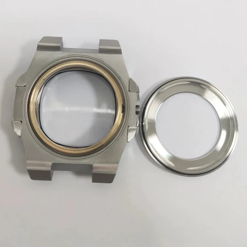 41mm Watch Case+Strap Metal lining Material fit 30.5mm Dial Fit NH35/NH36/4R