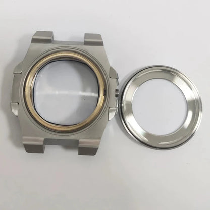 41mm Watch Case+Strap Metal lining Material fit 30.5mm Dial Fit NH35/NH36/4R