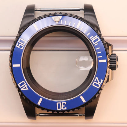 40mm Watch Case For NH34 NH35 NH36 NH38 NH70 4R36 Miyota 8215 Eta 2824 GMT SUB