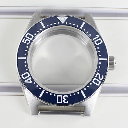 40mm Watch Case For Mod SPB143J1/SPB253J1 Tiger Whale NH35 NH36 NH34 4R36 NH70