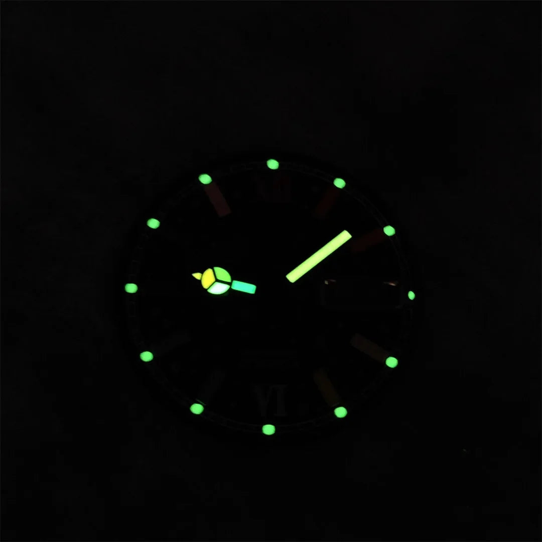 Modified 28.5mm Watch Dial with Hands Set Color Diving Surface for NH35 / NH36