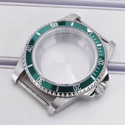 38mm Steel Watch Case With Bezel 120-clicks For Submariner NH35 NH36 NH70