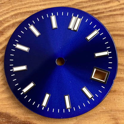 29mm Multicolor Watch Sunburst Dial Suitable For Date just NH35 NH35 NH36